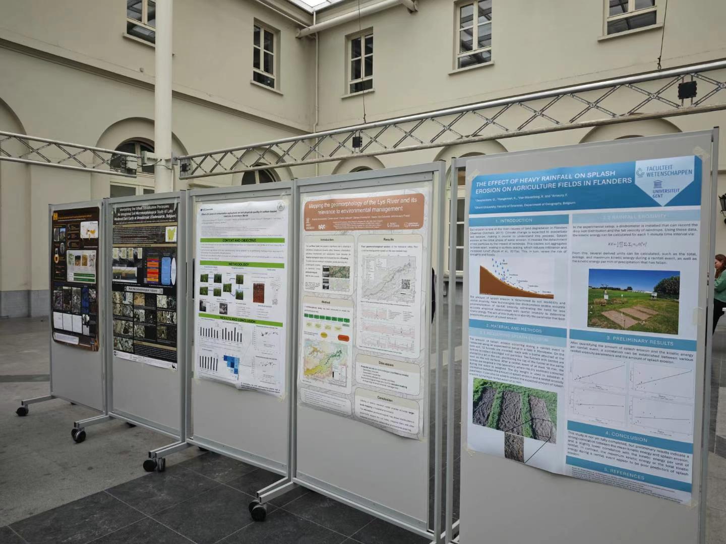 Poster gallery at DYSS/SSSB 2025 (Brussels)
