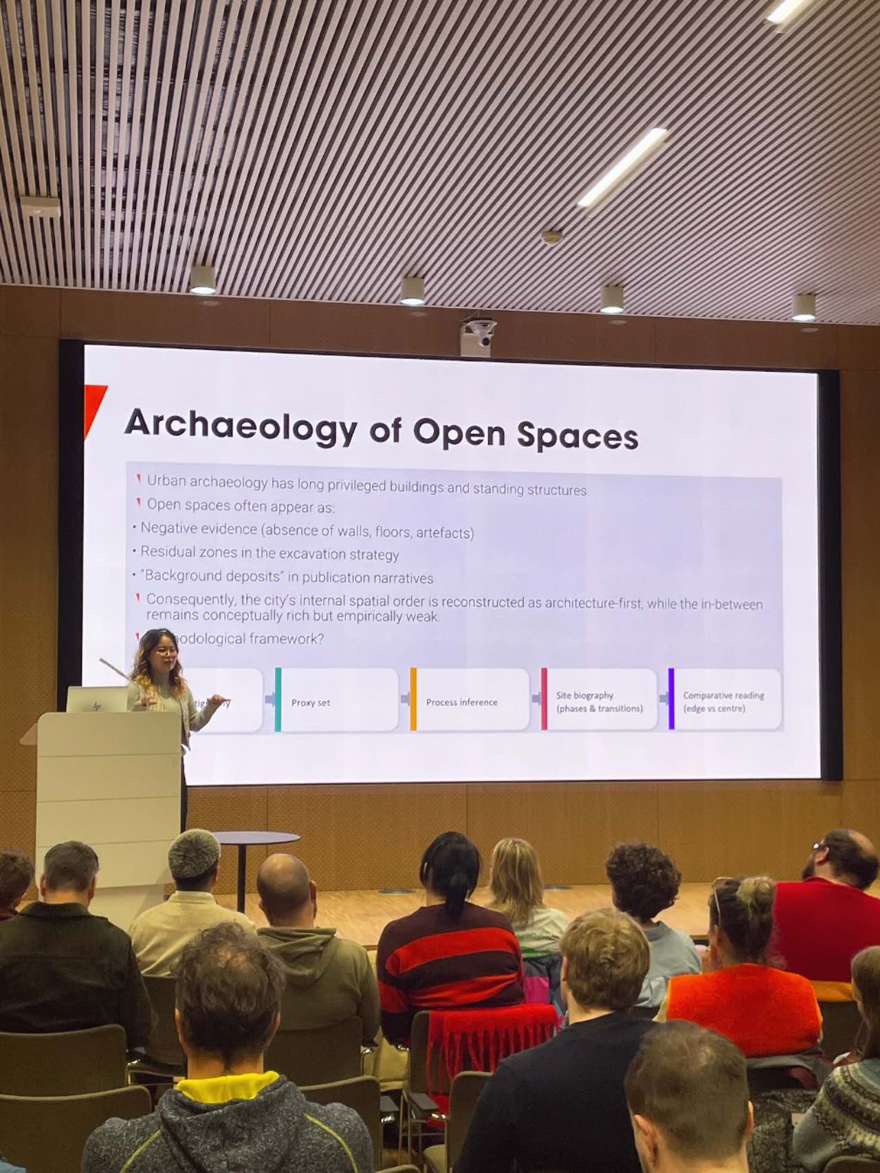 Open Spaces Are  Not Empty!